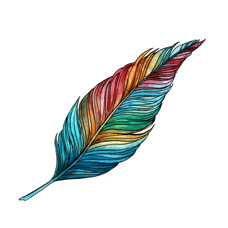 Das wahre Leben ist leicht wie eine Feder