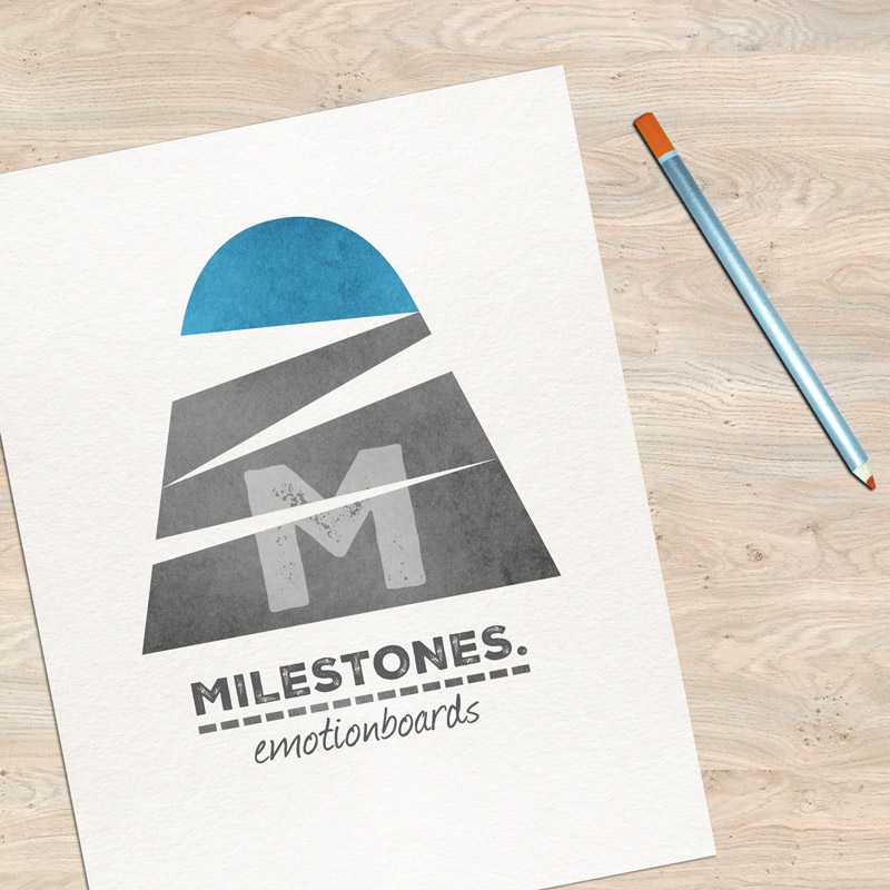 Neues Logodesign für Milestones Emotionboards